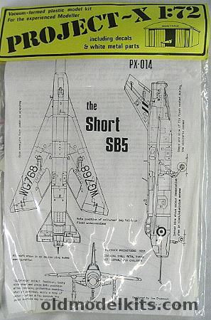 Maintrack 1/72 Short SB5 (SB-5), PX-014 plastic model kit